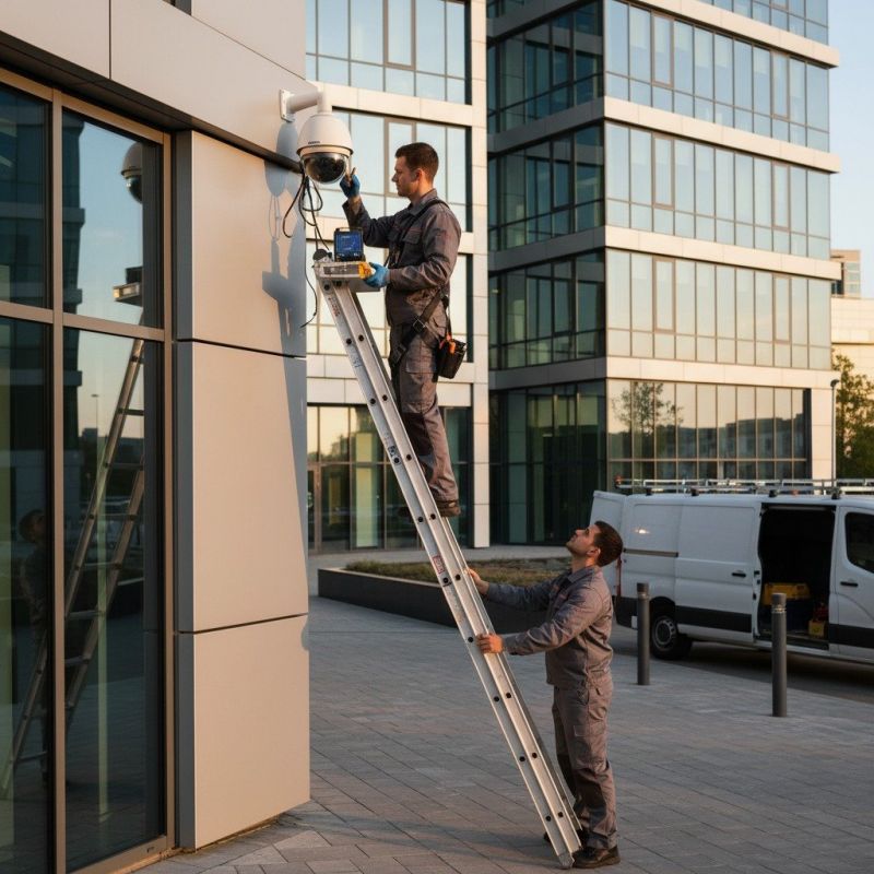 Office Wallpaper Installation